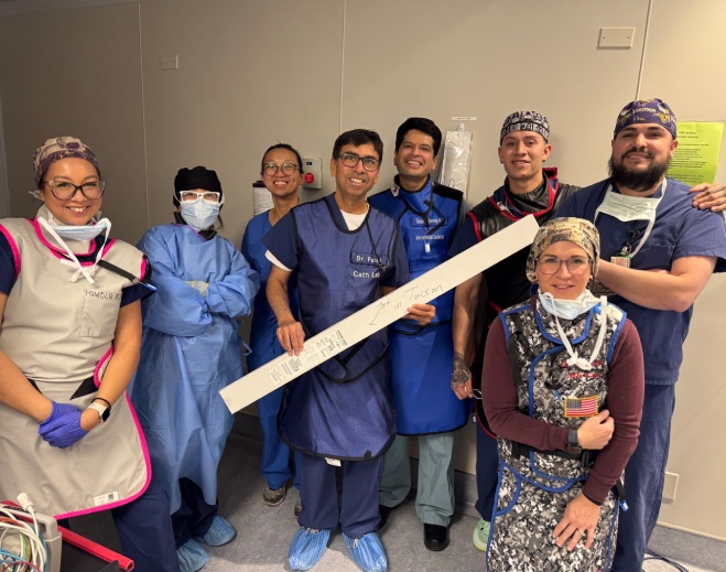 Healthcare team group photo